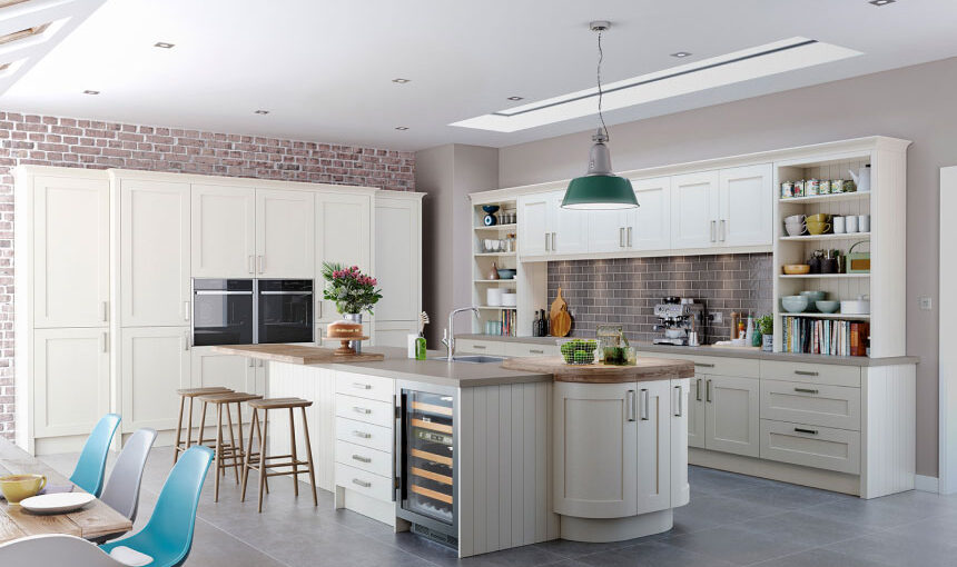 Before and After of a Traditional Mixed Metal Kitchen Remodel