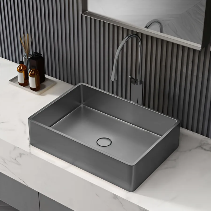 Dorfen Square Counter Top Basin, DF-SBB2