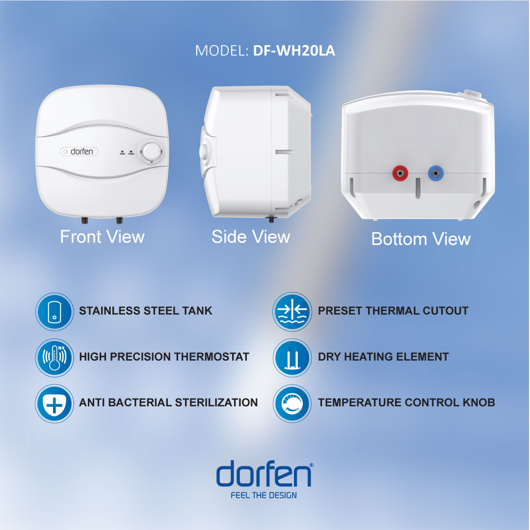 dorfen water heater features