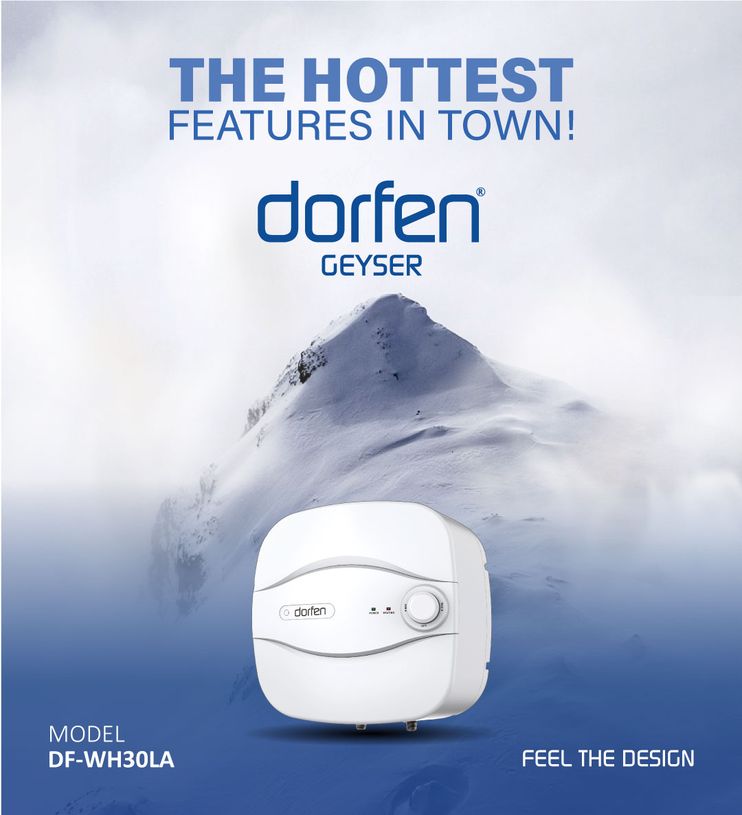 dorfen water heater 30 liter, dorfen gyser 30 litre