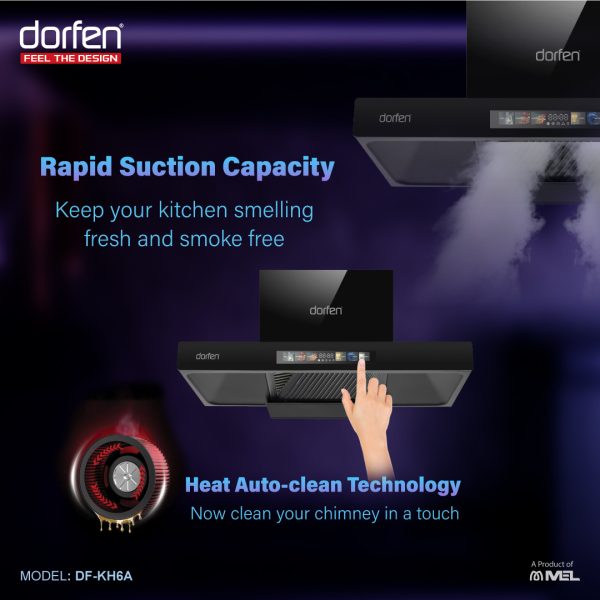 DORFEN T-Shape Smart Kitchen Hood 